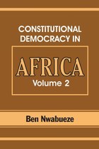 Constitutional Democracy in Africa. Vol. 2