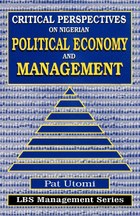 Critical Perspectives on Nigerian Political Economy and Management