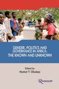 Gender Politics and Governance in Africa