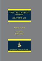NIALS Laws of Nigeria. Electoral Act