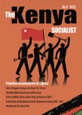 The Kenya Socialist vol 6